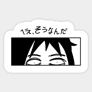 anime manga Sticker